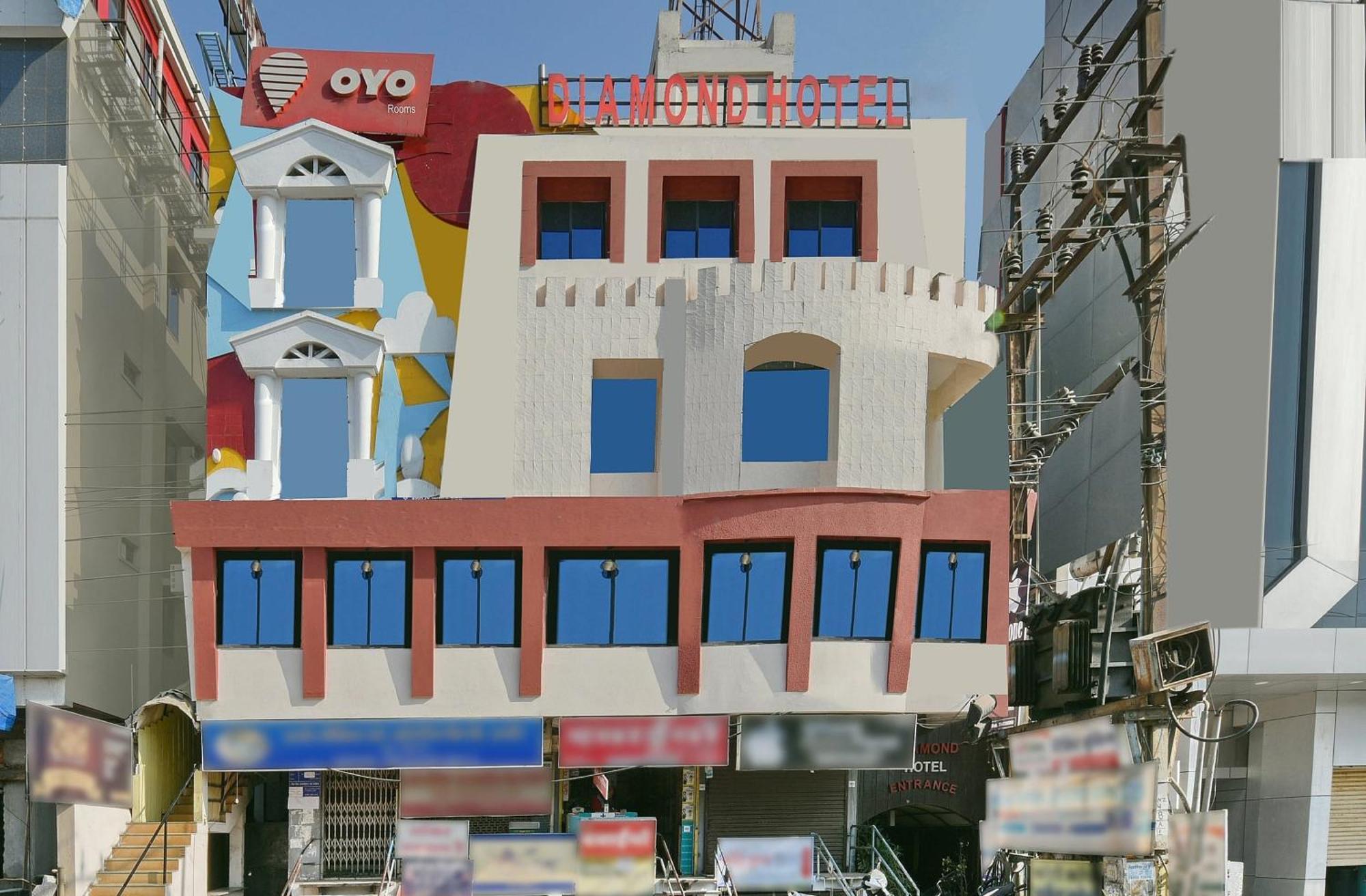 Collection O Diamond And Residences Indore Bagian luar foto